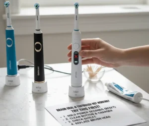 Braun Oral B Toothbrush Not Working