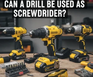 Can A Drill Be Used As A Screwdriver