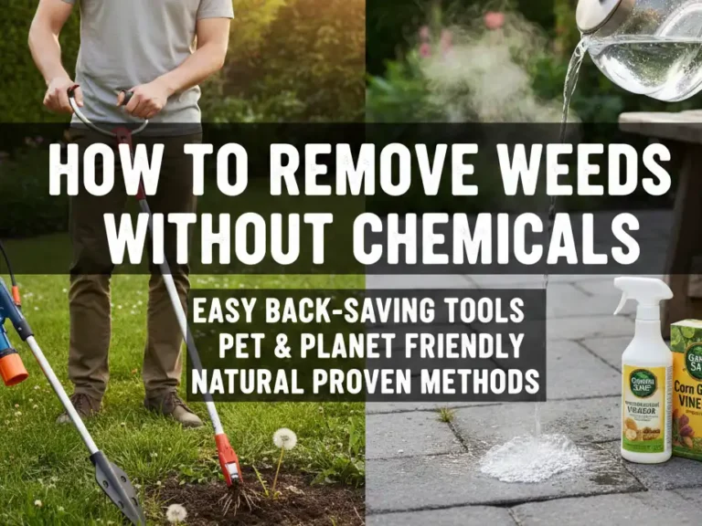 How to Remove Weeds Without Chemicals