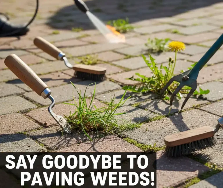 How to Remove Weeds from Paving Stones