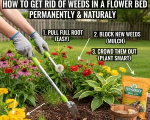 How to get Rid of Weeds in a Flower Bed