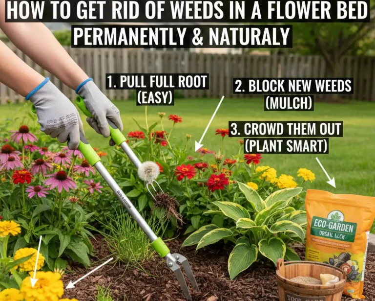 How to get Rid of Weeds in a Flower Bed