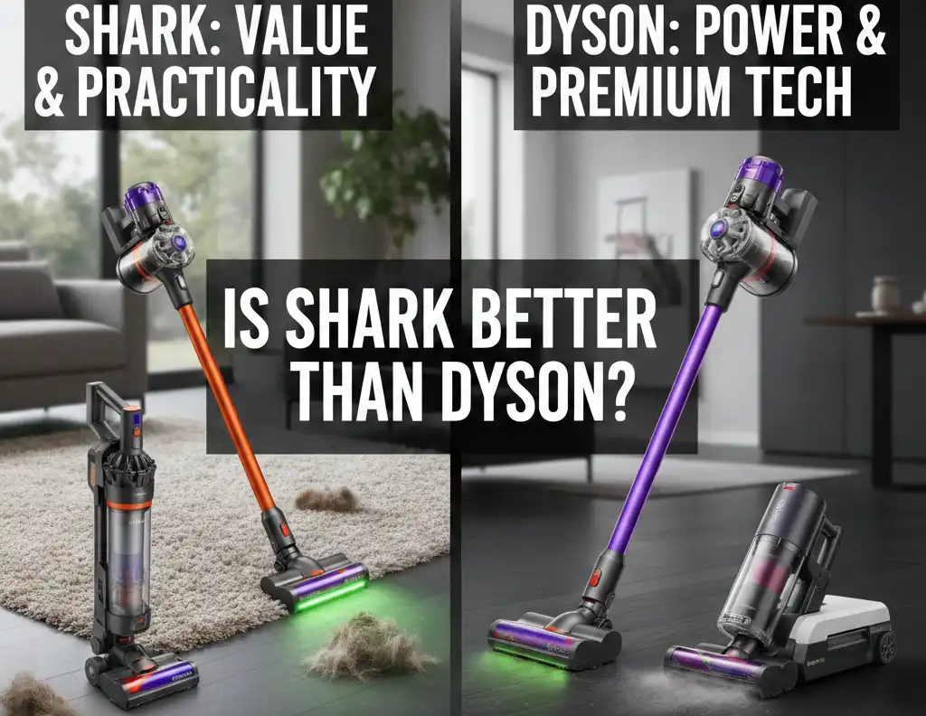 Is Shark Better Than Dyson