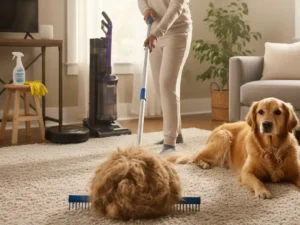 Pet Hair out of Carpet