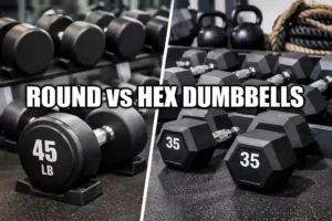 Round vs Hex Dumbbells