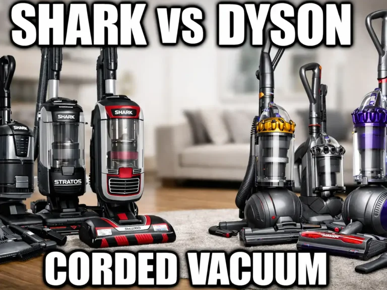Shark vs Dyson Corded Vacuum