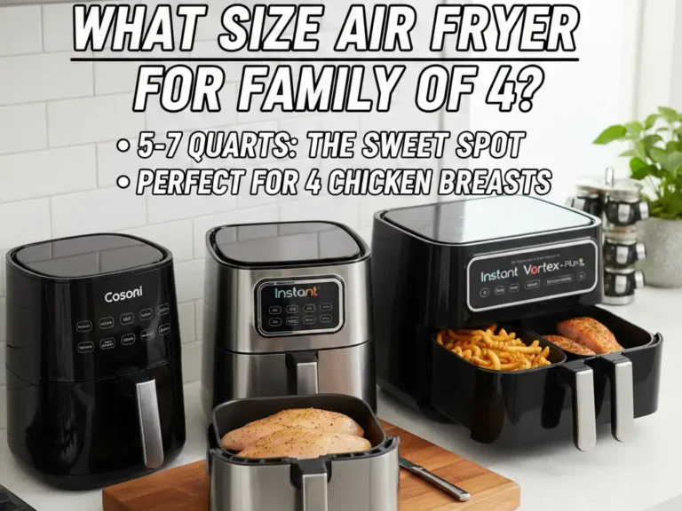 What Size Air Fryer for Family of 4