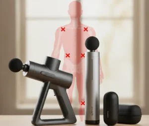 When shouldn't you use a massage gun