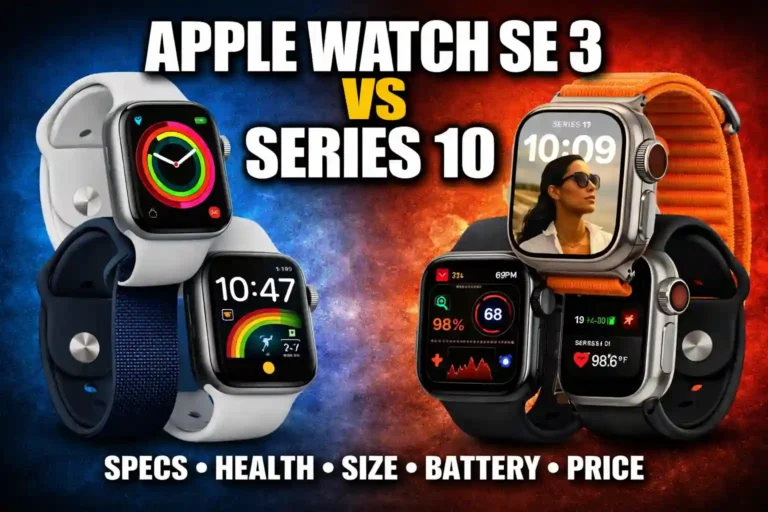 Apple Watch SE 3 vs Series 10
