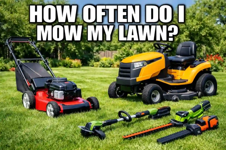 How often do I Mow my Lawn