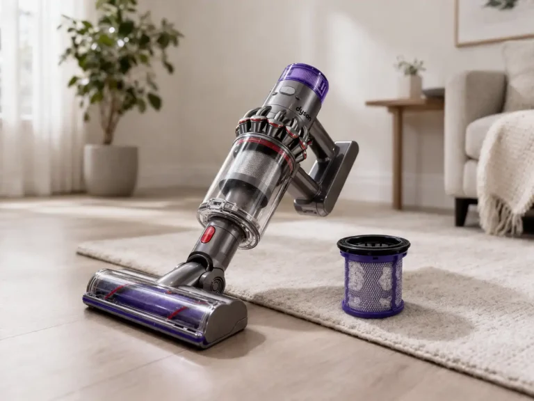 how to clean dyson vacuum filter