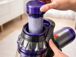 Reassembling the Dyson vacuum filter