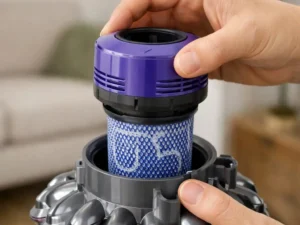 Removing the Dyson vacuum filter