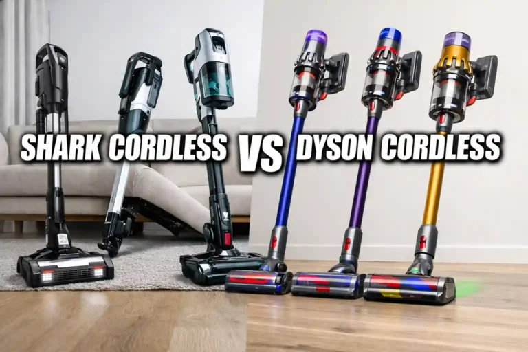 Shark cordless vs Dyson