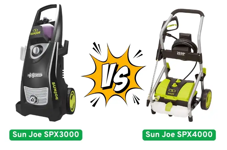 Sun Joe SPX3000 vs SPX4000