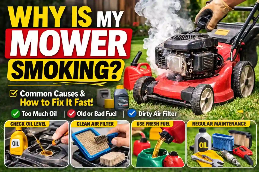 Why is my Mower Smoking