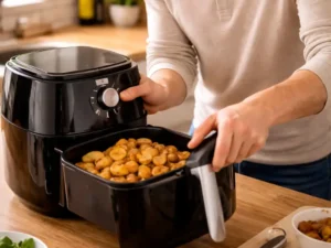 Cooking up joy with crispy potato wedges