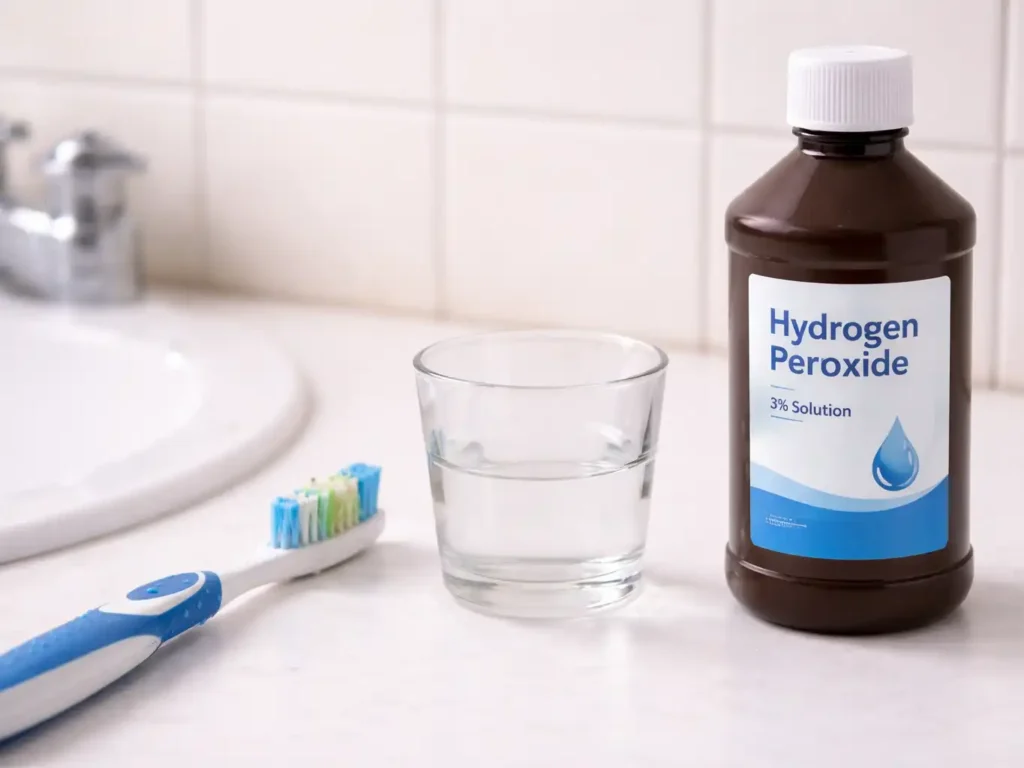 How to Clean Toothbrush With Hydrogen Peroxide
