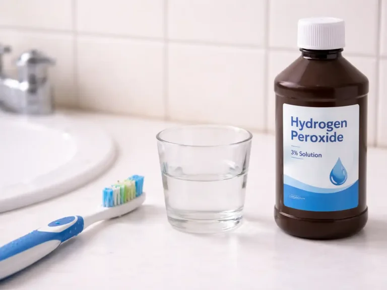 How to Clean Toothbrush With Hydrogen Peroxide
