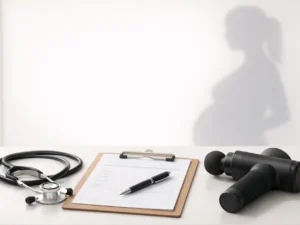 Medical consultation essentials on a desk