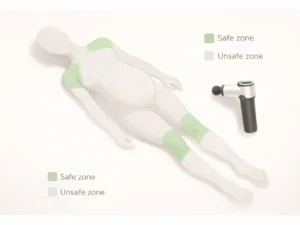 What areas cannot be massaged during pregnancy