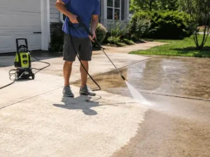 How to Operate a Pressure Washer