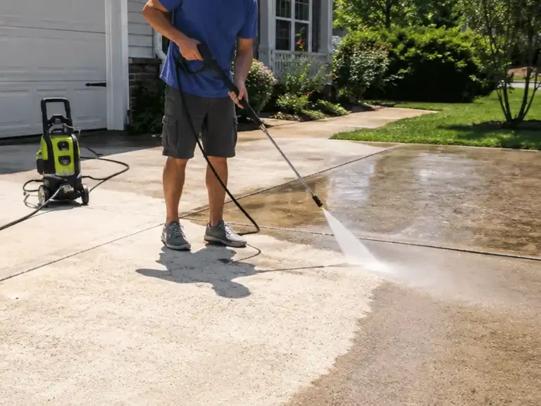 How to Operate a Pressure Washer