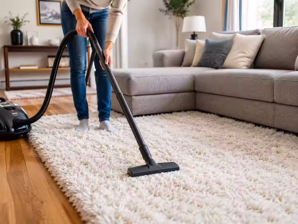 How to Vacuum a Shag Rug