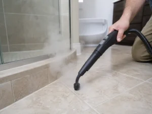 How to use a steam cleaner on sofa