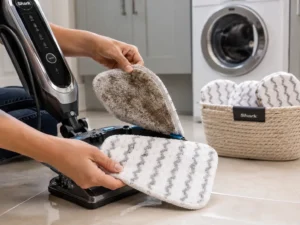 What do you use in a Shark steam cleaner