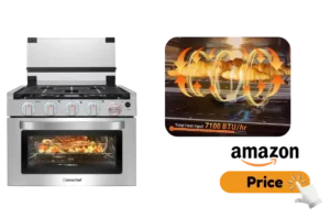 AMZCHEF Gas Range Oven Review