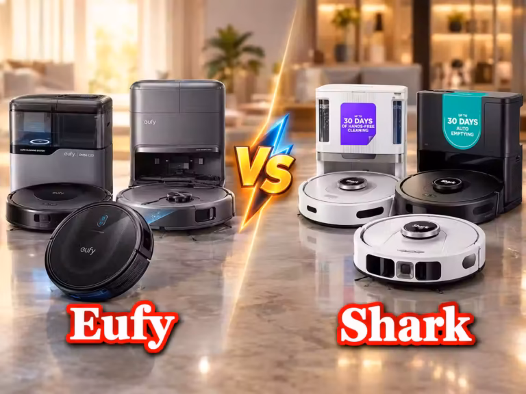 Eufy vs Shark Robot Vacuums
